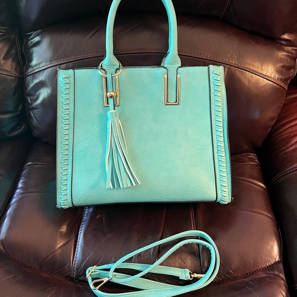 Turquoise purse